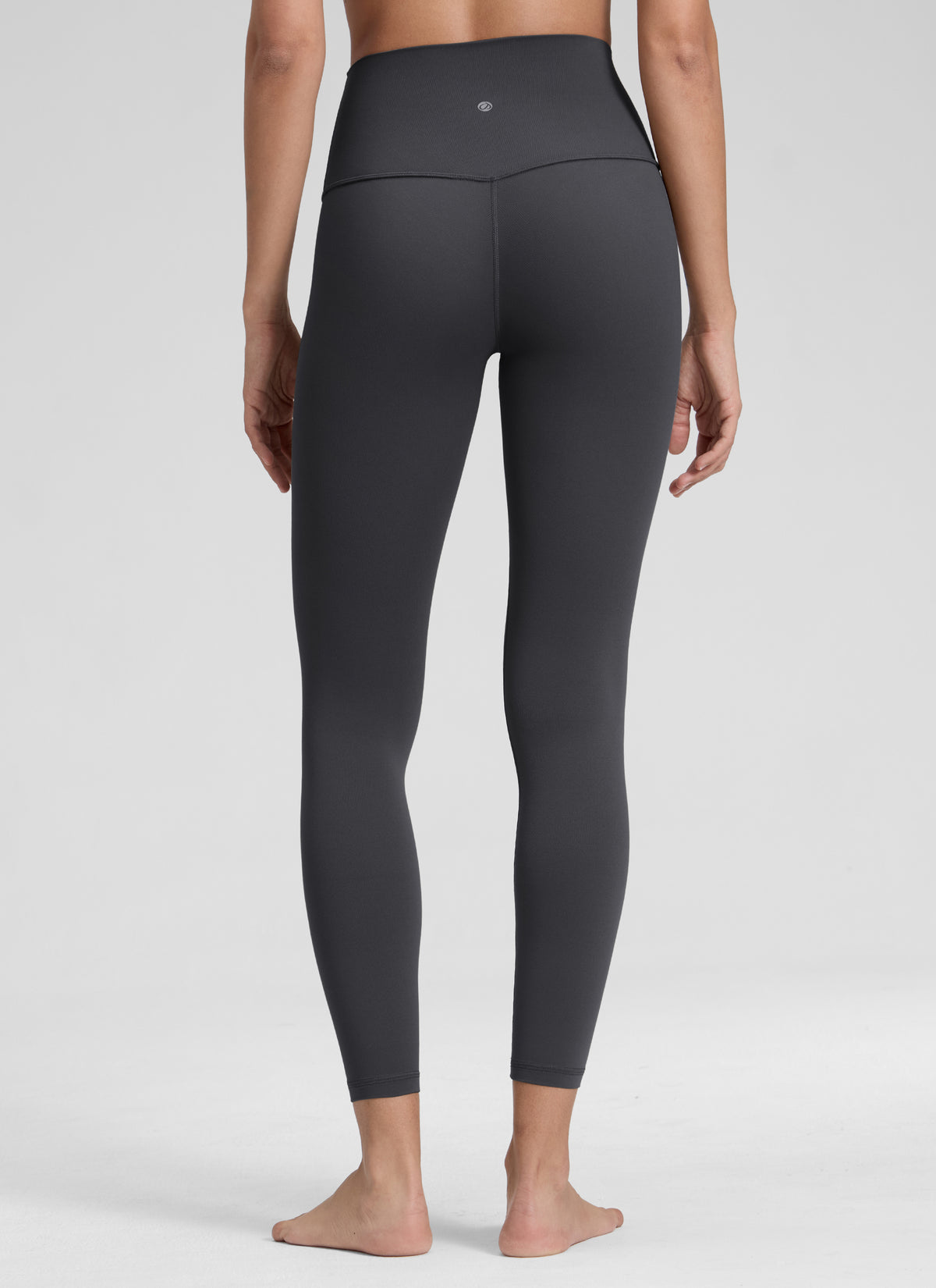 CRZ YOGA Women's Yoga Lounge High Rise Butterluxe Yoga Leggings 25'' Mysterious Grey @model_info:Jenna