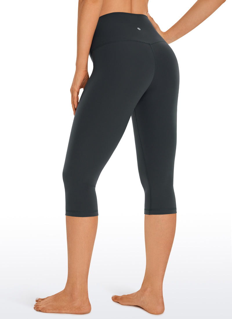 CRZ YOGA Women's Yoga Lounge High Rise Butterluxe Yoga Leggings 17'' Melanite