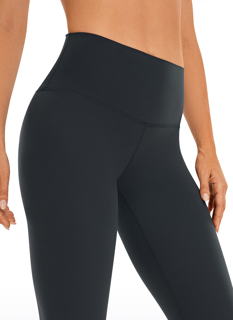 CRZ YOGA Women's Yoga Lounge High Rise Butterluxe Yoga Leggings 17'' Melanite