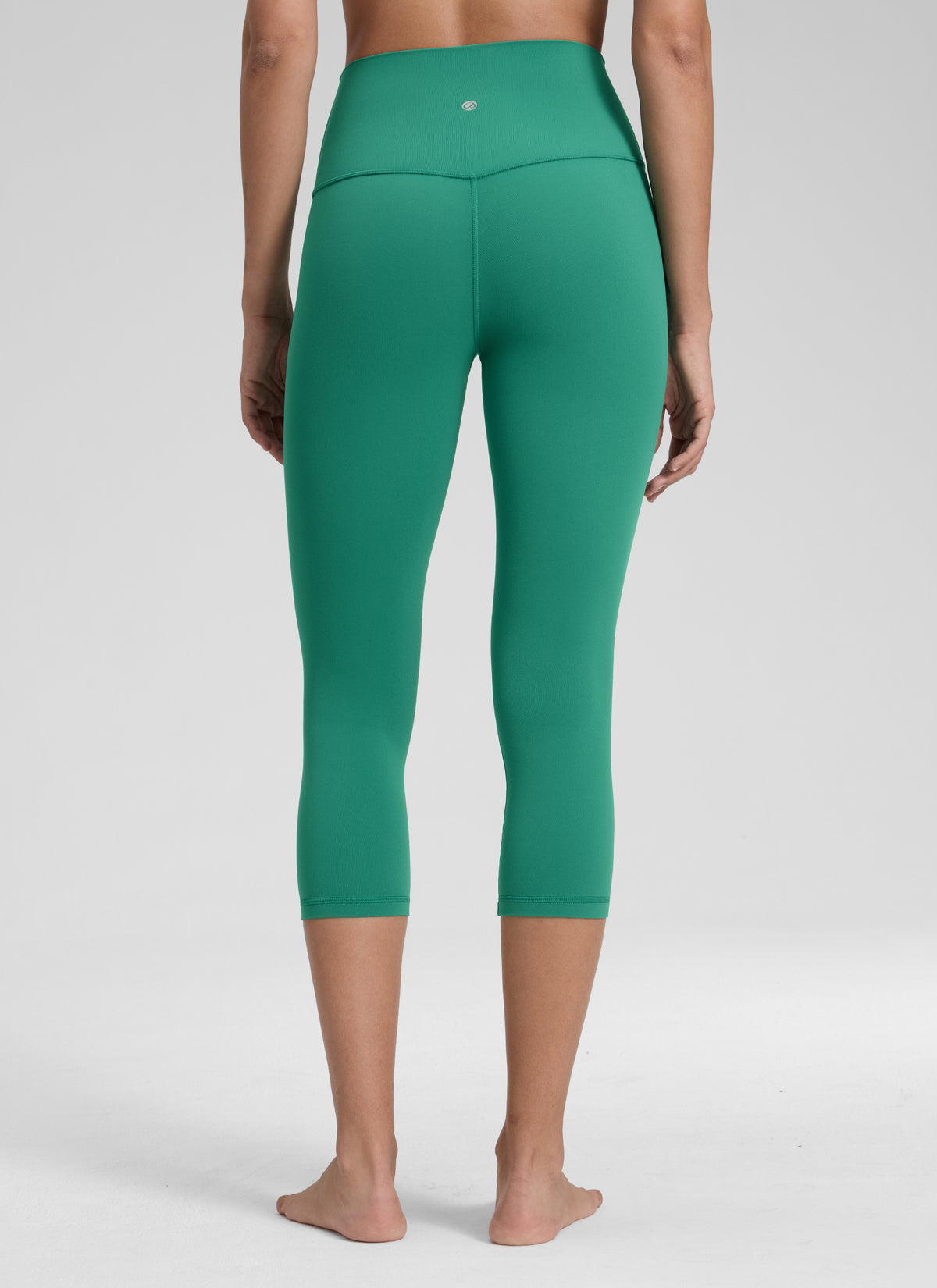 CRZ YOGA Women's Yoga Lounge High Rise Butterluxe Yoga Leggings 19'' Cascadia Green @model_info:Jenna