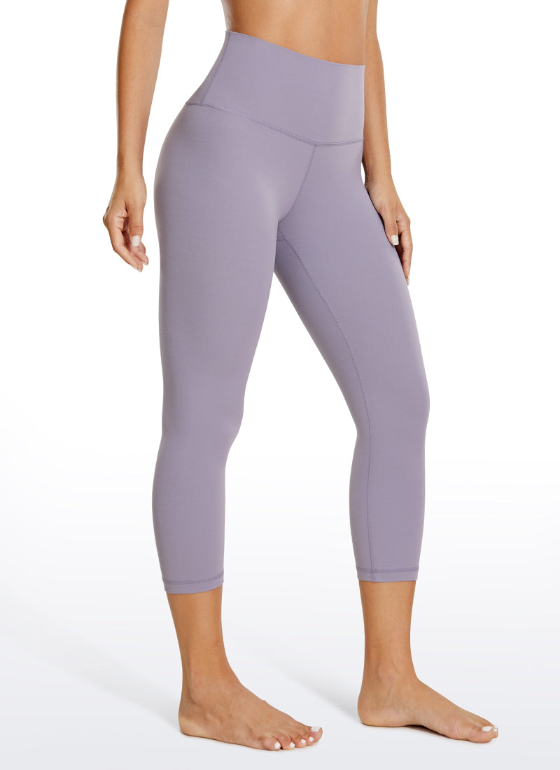 CRZ YOGA Women's Yoga Lounge High Rise Butterluxe Yoga Leggings 19'' Lavender Mist