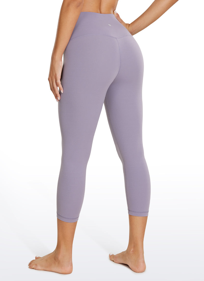 CRZ YOGA Women's Yoga Lounge High Rise Butterluxe Yoga Leggings 19'' Lavender Mist