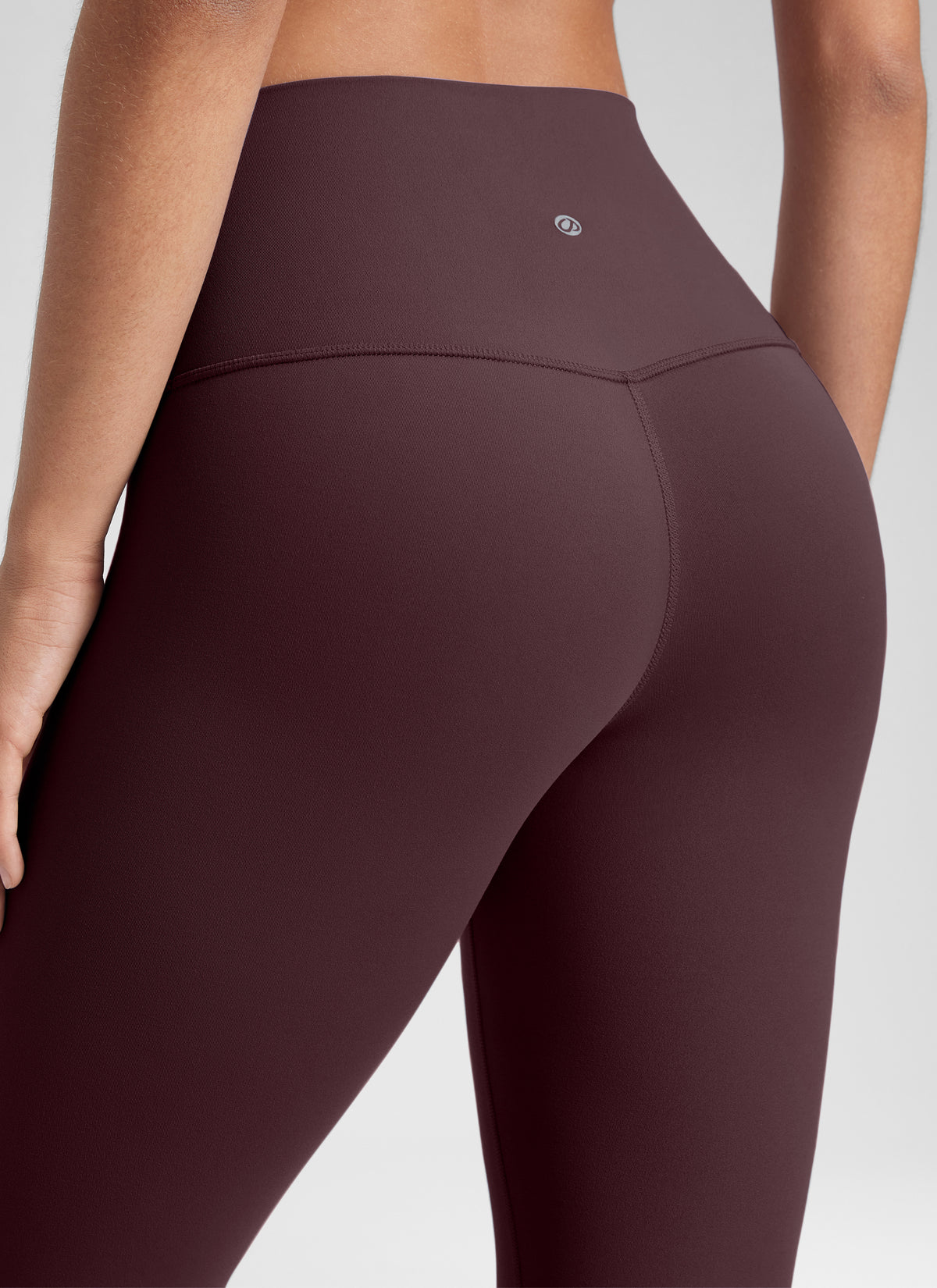 CRZ YOGA Women's Yoga Lounge High Rise Butterluxe Yoga Leggings 28'' Ripe Plum @model_info:Winama