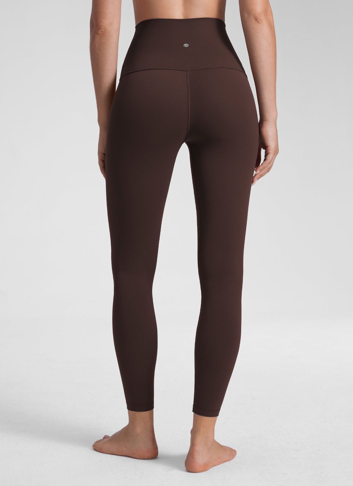 CRZ YOGA Women's Lounge Super High Rise Butterluxe Yoga Leggings 25'' Hot Fudge Brown @model_info:Malisa