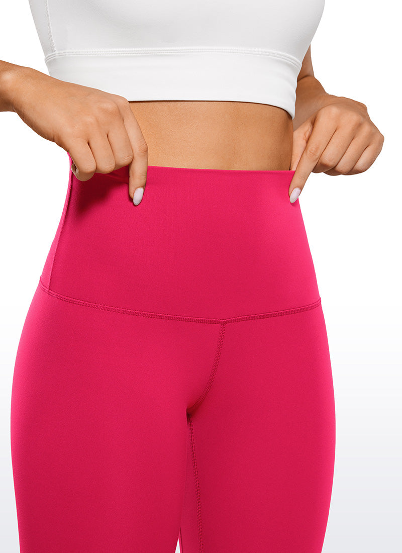 CRZ YOGA Women's Yoga Super High Waist Butterluxe Yoga Leggings 28'' Viva Magenta