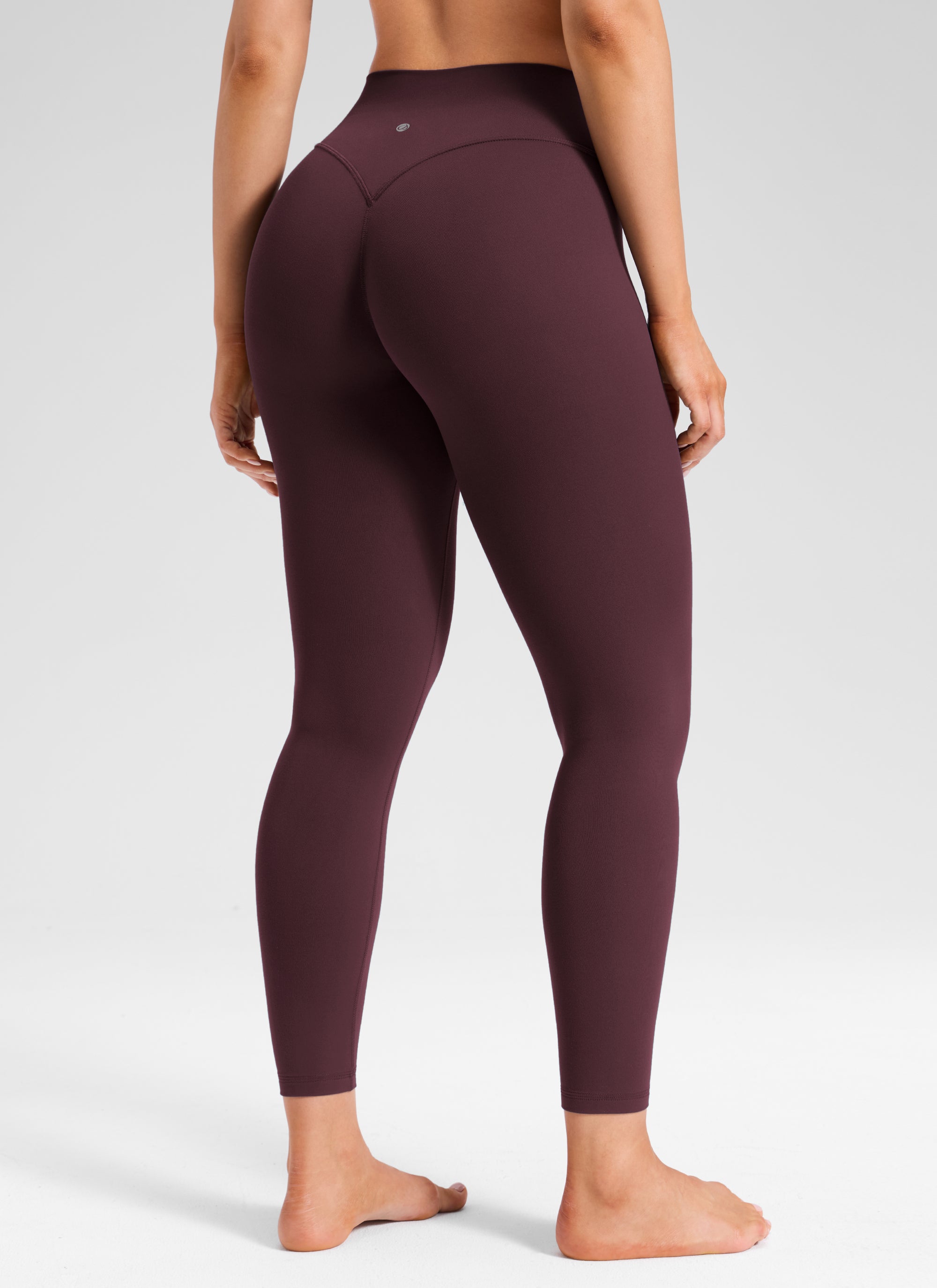 CRZ YOGA Softretch Secretsculpt™ Minor High Rise Front Seam Legging Ripe Plum
