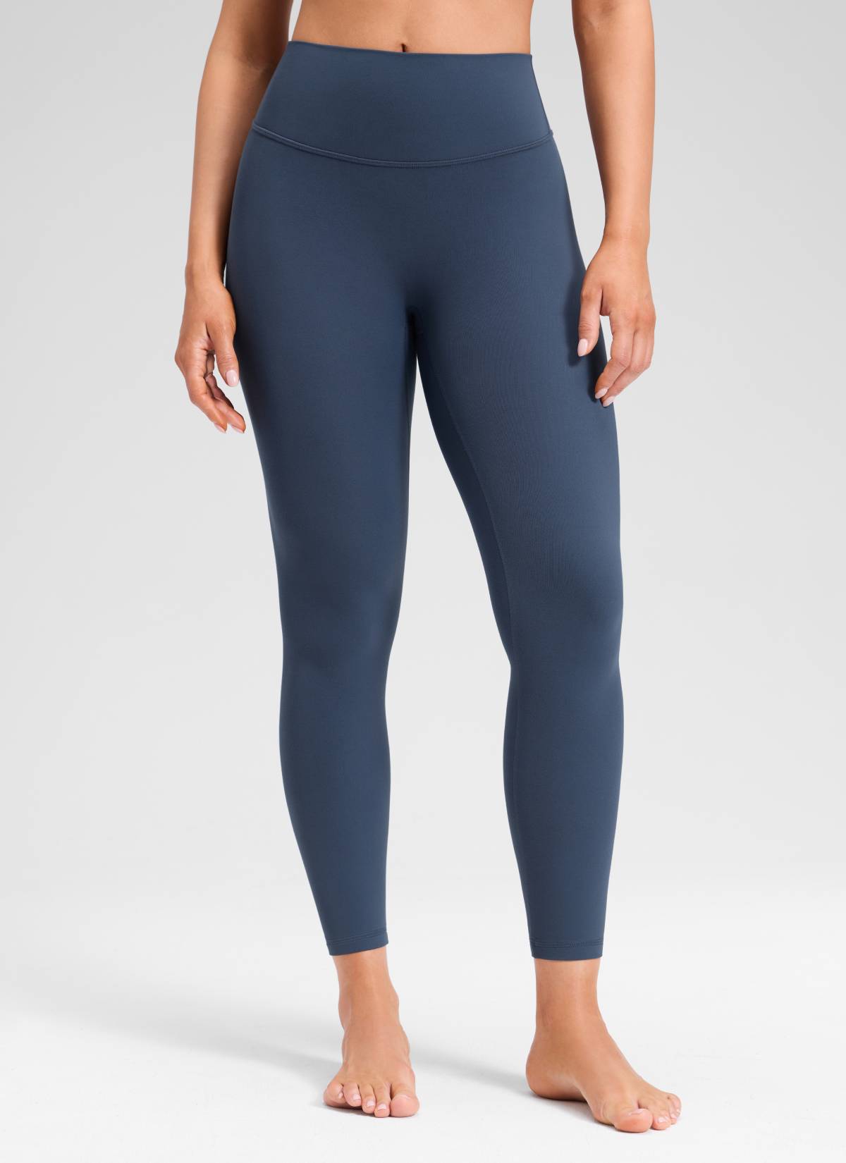 CRZ YOGA Softretch Secretsculpt™ Minor High Rise Front Seam Legging Stelindigo @model_info:Mariana