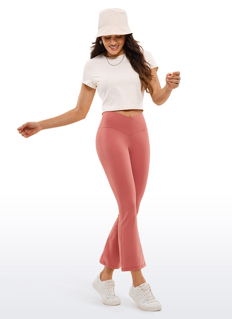 CRZ YOGA Womens Butterluxe Flare Leggings 25.6