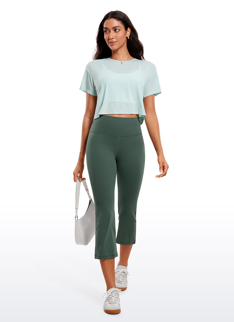 Butterluxe High Waist Flare Wide Leg Bootcut Pockets Leggings 23