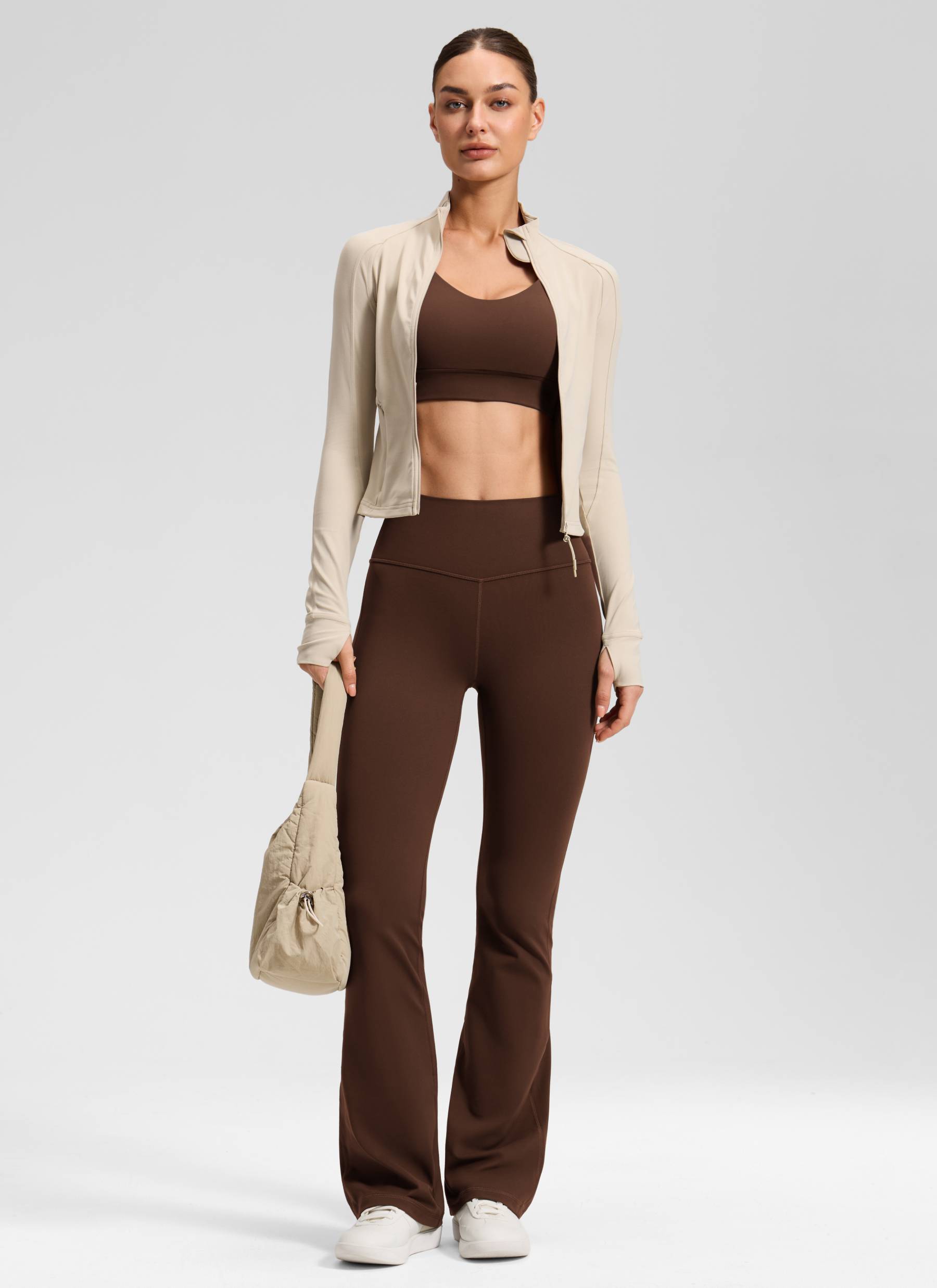 Butterluxe High Waist Flare Wide Leg Bootcut Pockets Leggings 31