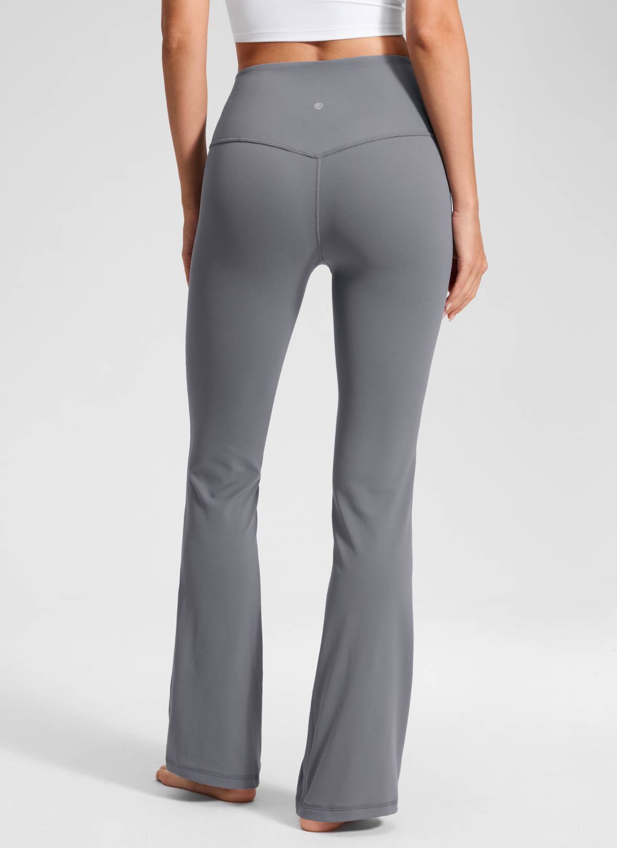 CRZ YOGA Women's Butterluxe High Waist Flare Leg Bootcut Leggings 32