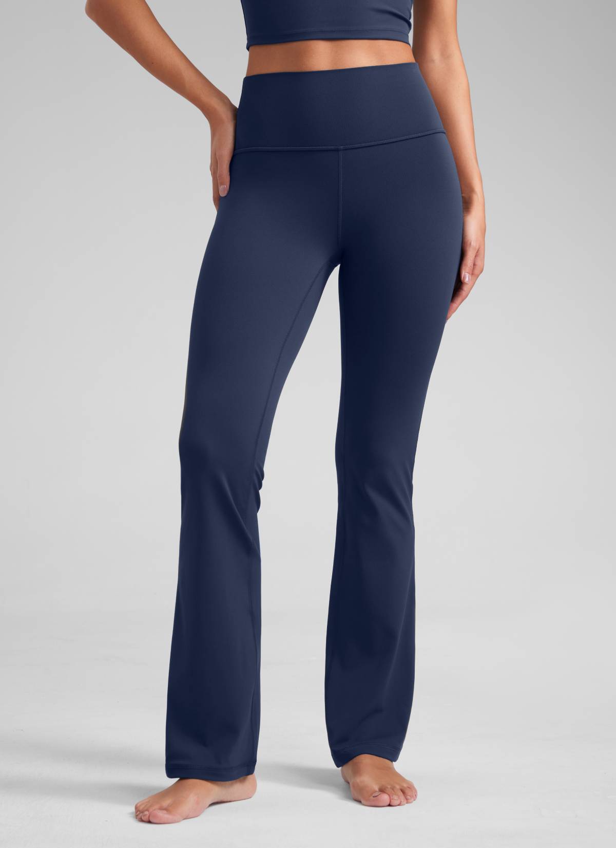 CRZ YOGA Women's Butterluxe High Waist Flare Leg Bootcut Leggings 32
