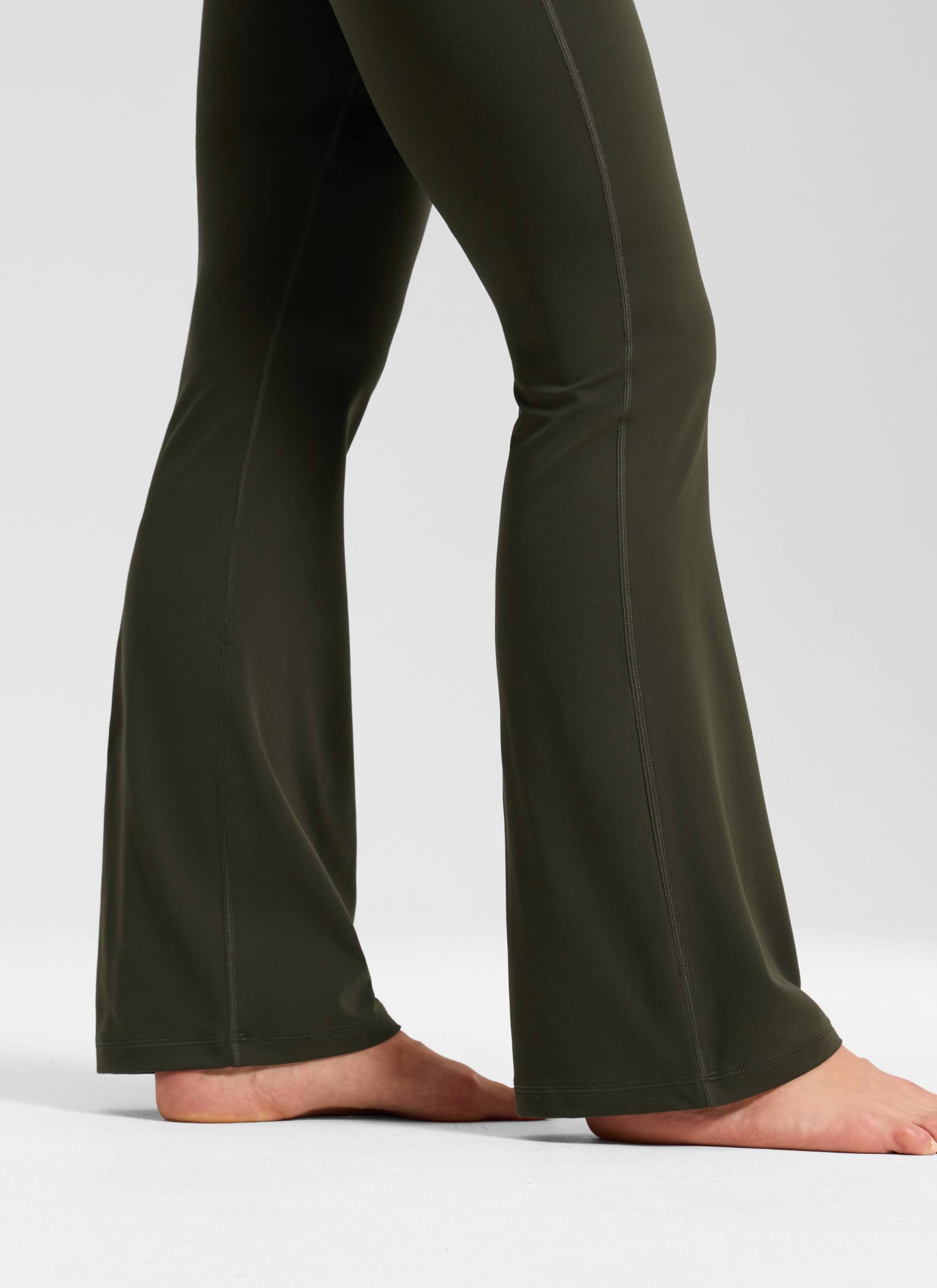Butterluxe High Waist Flare Wide Leg Bootcut Pockets Leggings 31