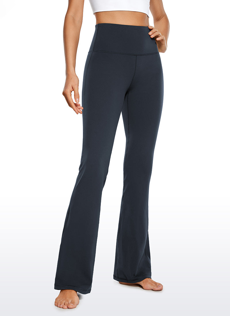 Butterluxe High Waist Flare Wide Leg Bootcut Pockets Leggings 33