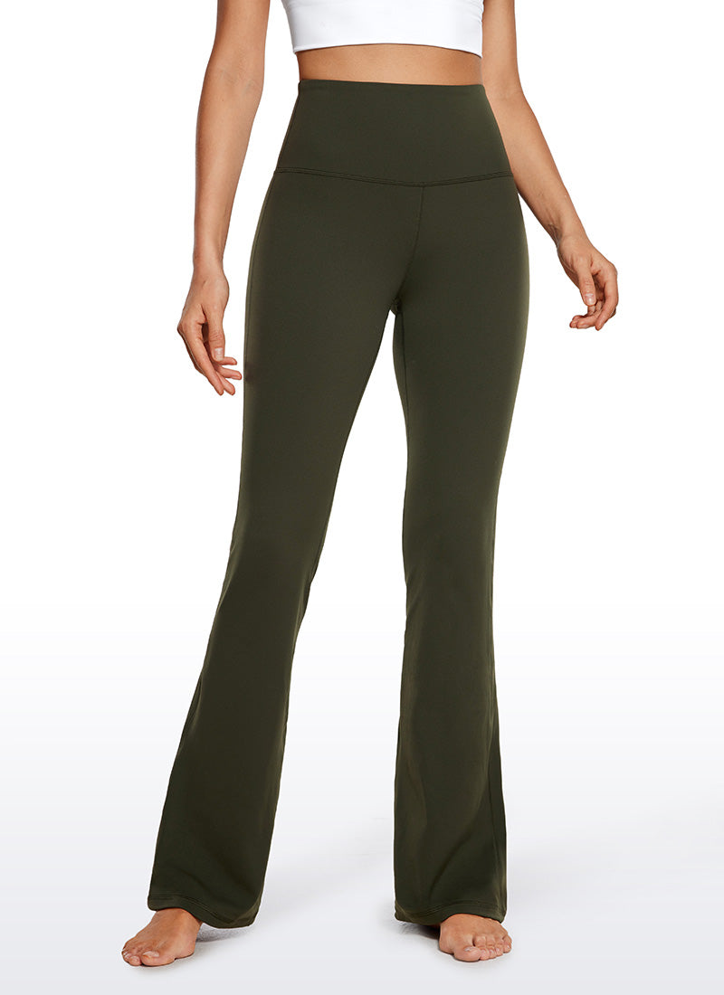 Butterluxe High Waist Flare Wide Leg Bootcut Pockets Leggings 33