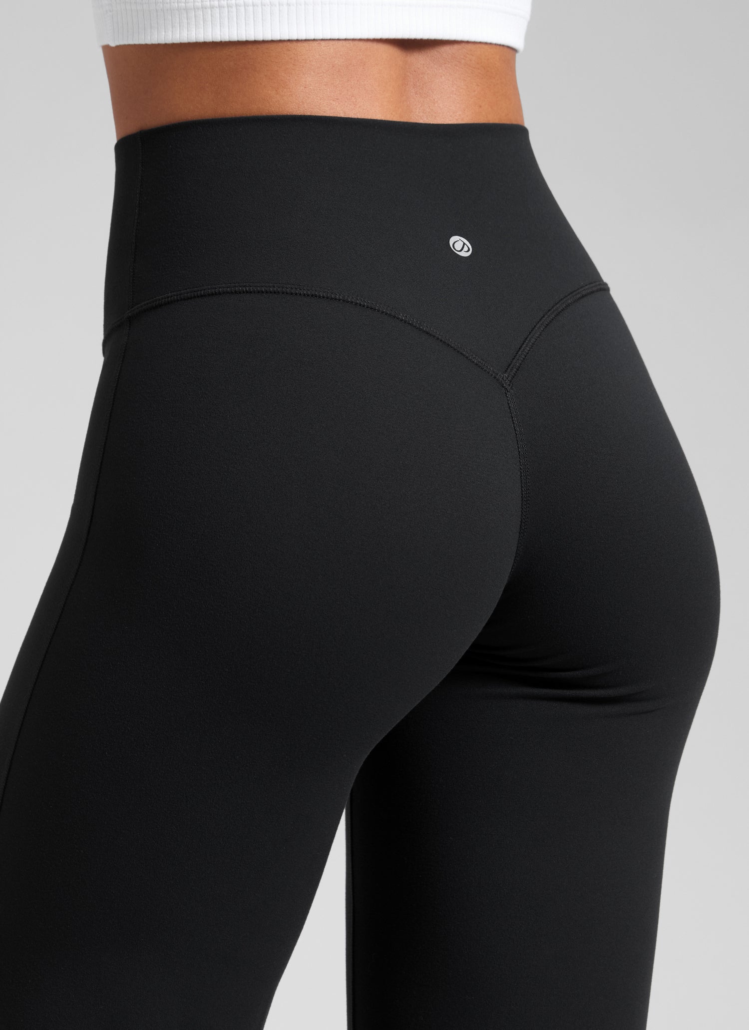 CRZ YOGA Women's Softretch Workout No Front Seam Wide Leg Pant 28