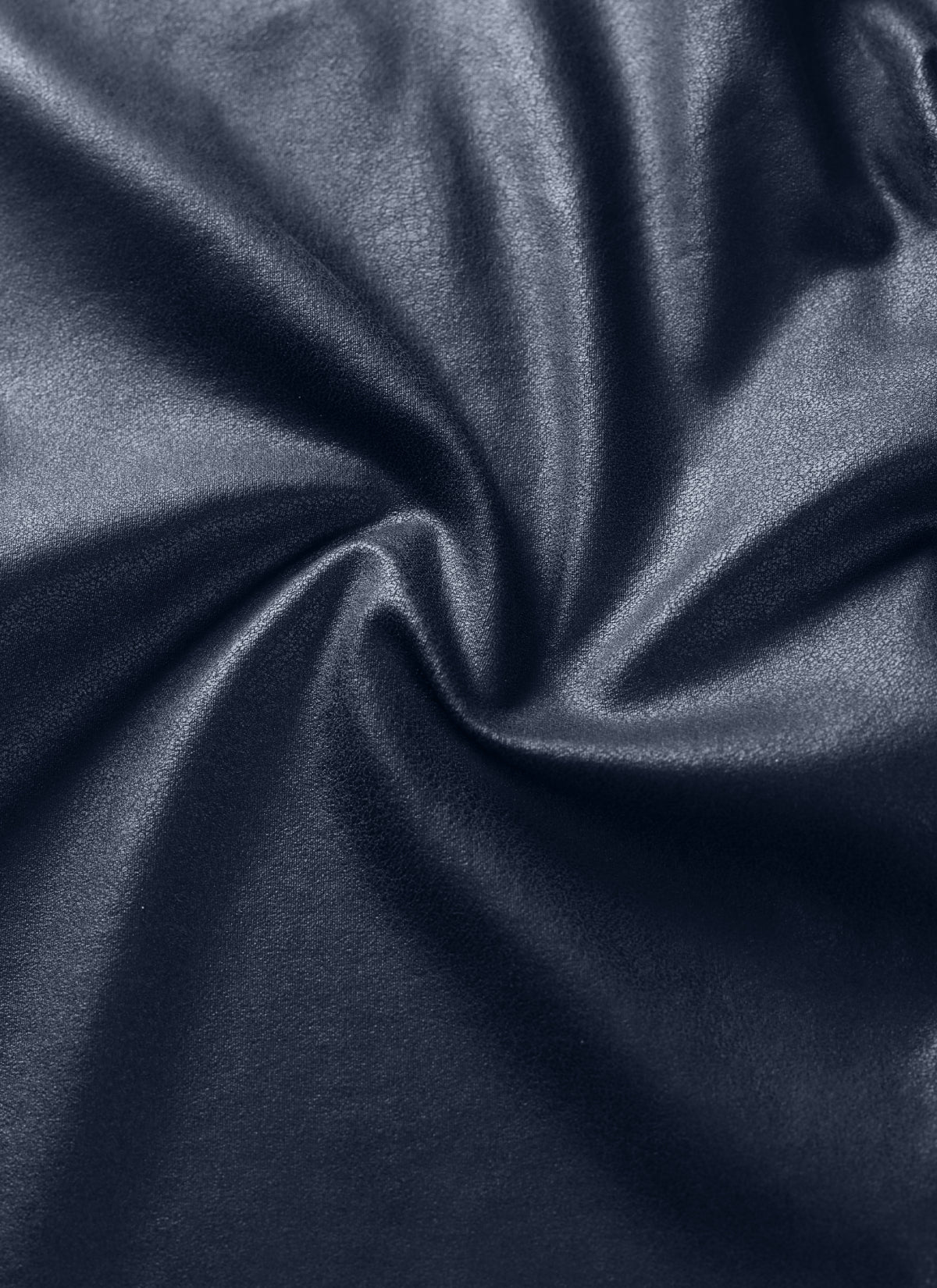 CRZ YOGA Women Butterluxe Matte Faux Leather No Front Seam Leggings 25'' Real Navy Foil Pattern
